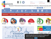 Tablet Screenshot of apiem.org